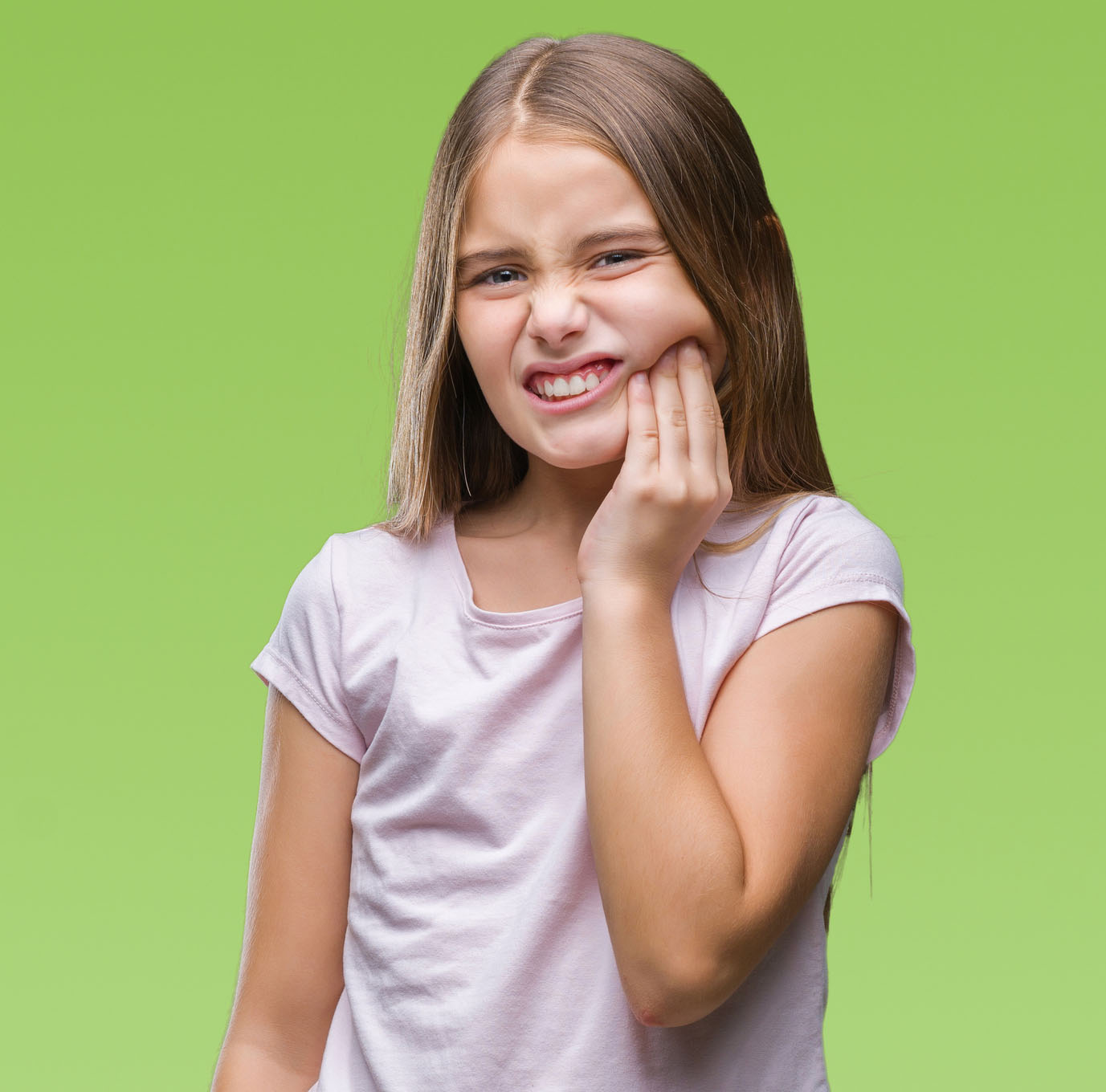 Child with toothache
